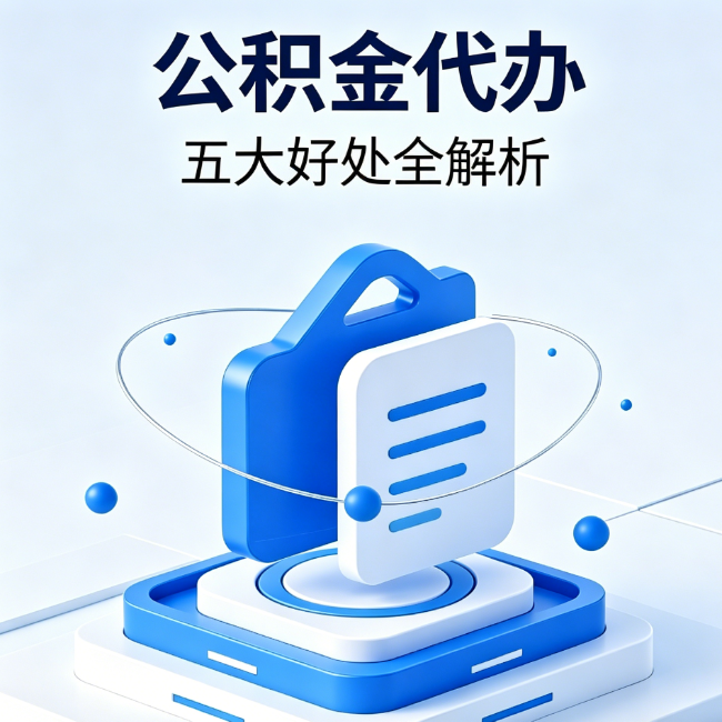 柳州公积金代办到底值不值？这5大好处让你少走弯路